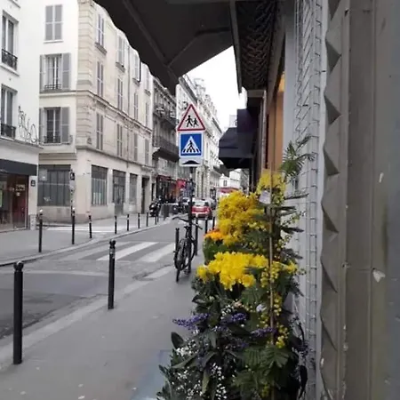 Canal St Martin Charmant Studio Tout Equipe Lancry Ac Apartment